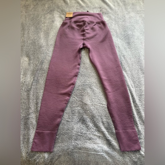 PINK SOFT SEAMLESS HIGH WAIST FULL LENGTH JOGGER - Picture 6 of 12